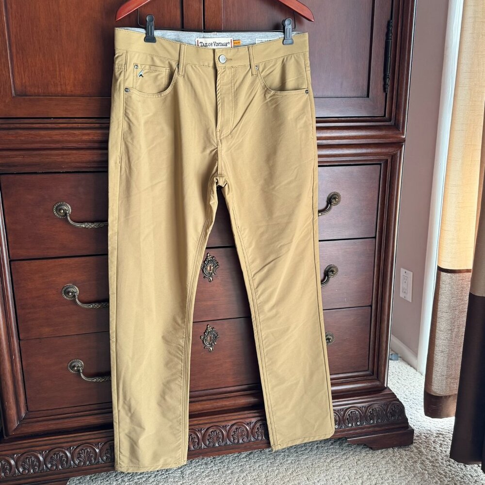 Tailor Vintage Pants Men's 34x30 Canaan Connecticut Originals Slim